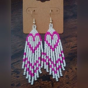 Handmade Valentine's Day Earrings